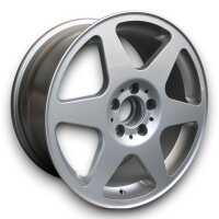 Evo Style Leichtmetallfelge Silber für Mercedes C-Klasse W203 8,25x17 ET 34
