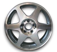 Evo Style Leichtmetallfelge Glanz Silber für...