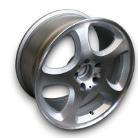 Sador Style Leichtmetallfelge Glanz Silber für Mercedes C-Klasse W203 8,25x17 ET 34