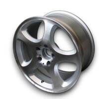 Sador Style Leichtmetallfelge Glanz Silber für...