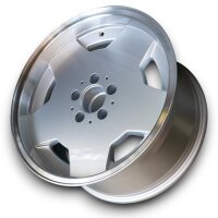 Aero Style Leichtmetallfelge Glanz Silber für Mercedes C-Klasse W202 8x17 ET 28