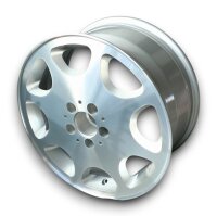 Achtloch Style Leichtmetallfelge silber für Mercedes C-Klasse W202 8x17 ET 34