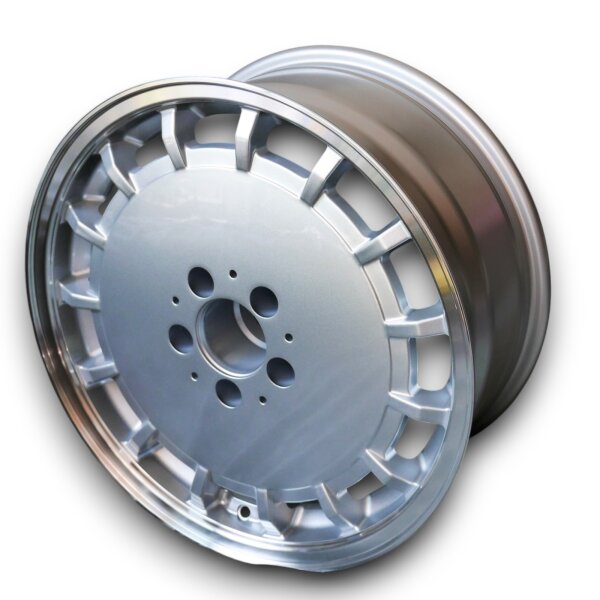 Gulli Style Leichtmetallfelge Glanz Silber für Mercedes C-Klasse W202 8x17 ET 34