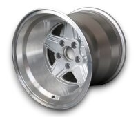Penta Style Leichtmetallfelge Glanz Silber für Mercedes W108 12x15 ET -25