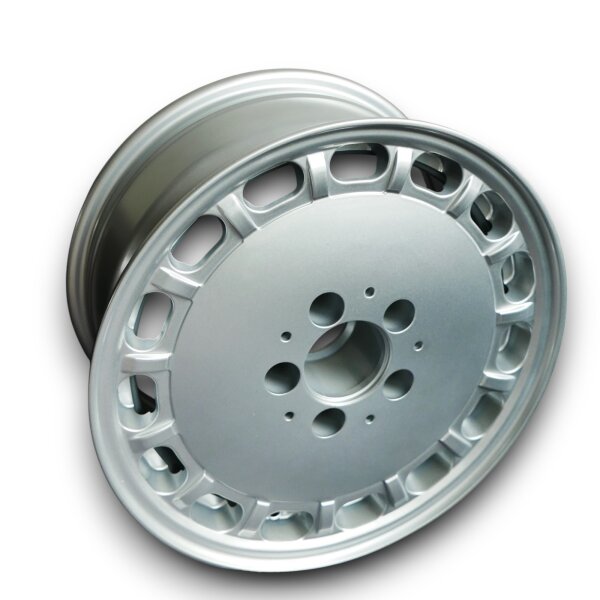 Gulli Style Leichtmetallfelgen Silber für Mercedes SL R107 - 1986 7x15 ET 25