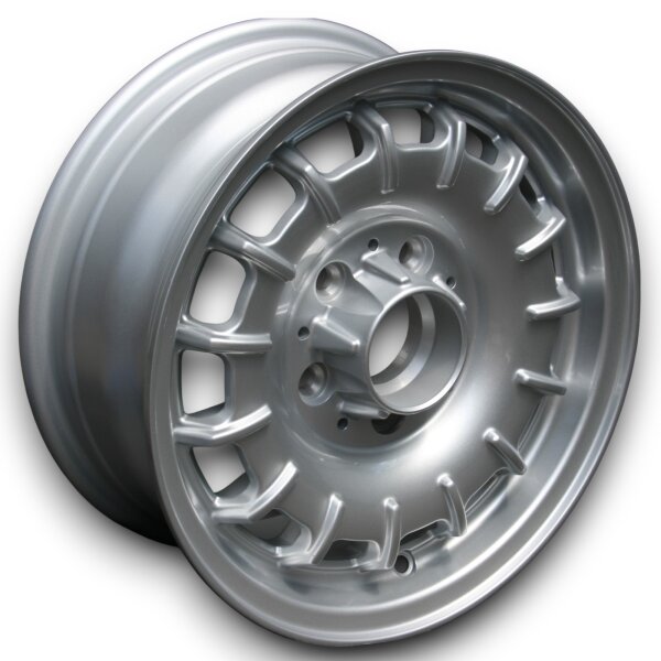 Barock Style Felgen Silber für Mercedes W126 7x16 ET 11