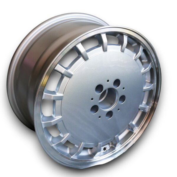 Gulli Style Felgen Glanz Silber für Mercedes W123 8x17 ET 11