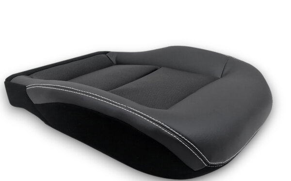 Sitzbezug Lehne Leder schwarz Sitzheizung Mercedes W221 2219103447 9E,  129,99 €