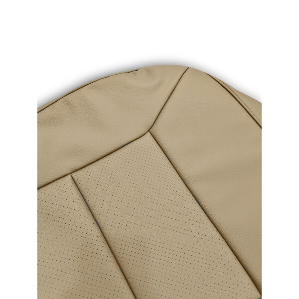 Sitzbezüge Bezüge für Mercedes Benz W126 SE SEL Limousine beige 09/1985 - 1991