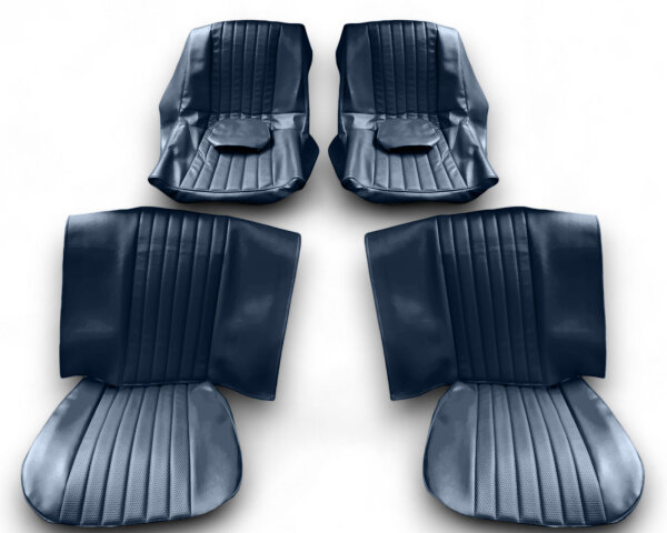 Sitzbezüge Bezüge für BMW E9 2800 Cs Baujahr 1968 -1971 blau