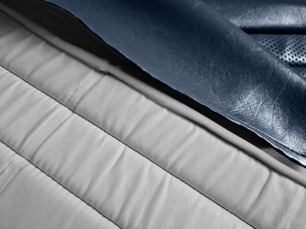Sitzbezüge Bezüge für BMW E9 2800 Cs Baujahr 1968 -1971 blau