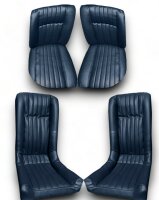 Sitzbezüge Bezüge  für BMW E9 2800 Cs Baujahr 1968 -1971 blau