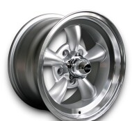 Torque Thrust style Leichtmetallfelge Silber für Plymouth Gran Fury 7x15 ET -5