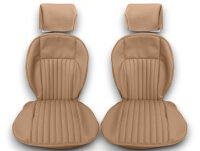 Sitzbezüge Bezüge für Fiat 124 Spider Baujahr 1966-1978 dattel