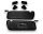 Sonnenblenden Sunvisor Paar mit Stangen + Clips für Mercedes SL 107 schwarz Rechtslenker