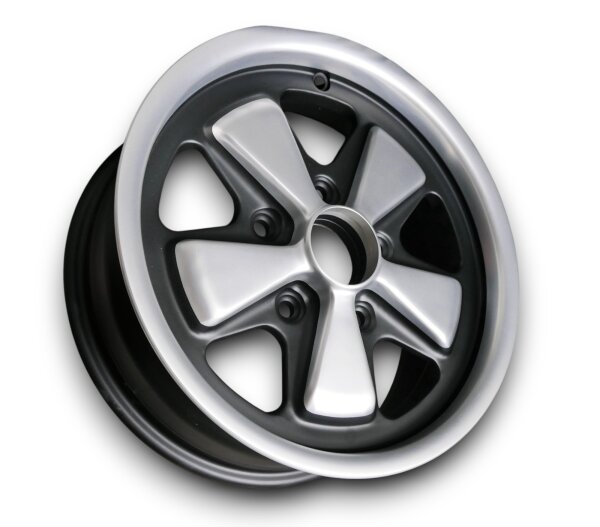 5 Speichen Style eloxierter Look flat six Felgen für Porsche 911 72 -73 6x15 ET 36