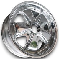 5 Speichen Style deep six Felgen poliert für Porsche...