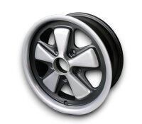 5 Speichen Style eloxierter Look flat six Felgen für...
