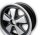 5 Speichen Style eloxierter Look flat six Felgen für Porsche 911 69 - 71 6x15 ET 36