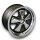 5 Speichen Style Design 72 Felgen schwarz für Porsche 911 74 - 77 7x15 ET 23,3