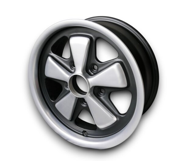 5 Speichen Style eloxierter Look flat six Felgen für Porsche 911 74 - 77 6x15 ET 36