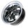 5 Speichen Style Felgen deep six schwarz für Porsche 356 C/SC 6x15 ET 36