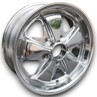 5 Speichen Style deep six Felgen poliert für Porsche...