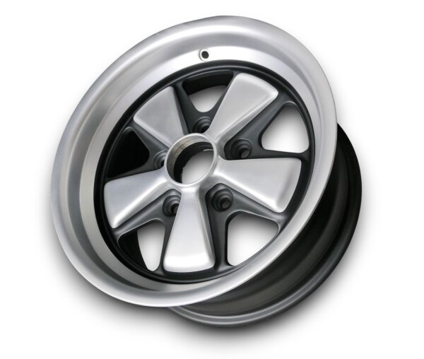 5 Speichen Style Design 72 eloxierter Look Felgen für Porsche 914/6 7x15 ET 23,3