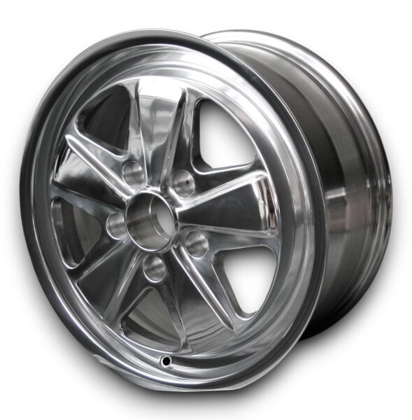5 Speichen Style Leichtmetallfelgen poliert für Porsche 914/6 7x16 ET 23,3