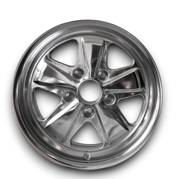 5 Speichen Style Leichtmetallfelgen poliert für Porsche 968 9x17 ET 47