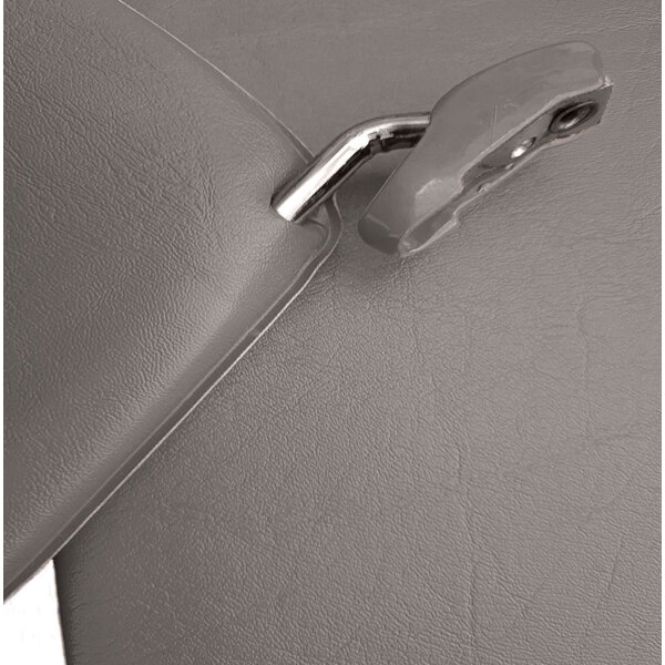 Sonnenblenden Sunvisor Paar mit Stangen + Clips für Mercedes SL 107 grau Rechtslenker