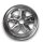 5 Speichen Style Leichtmetallfelgen poliert für Porsche 944 1987 - 1989 7,5x17 ET 52