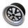 5 Speichen Style eloxierter Look Felgen für Porsche 944 1987 - 1989 7,5x17 ET 52