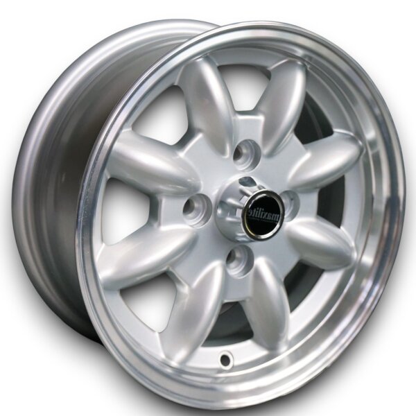 Minilite Style Felge silber für Porsche 944 81-86 8x15 ET 10,6