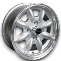 Minilite Style Felge silber für Porsche 944 81-86...