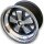 5 Speichen Style Leichtmetallfelgen schwarz für Porsche 911 Carrera 8x15 ET 10,6