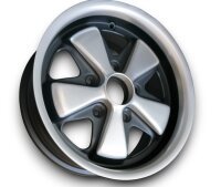 5 Speichen Style Felgen Deep Six eloxierter Look für Porsche 911 Carrera 8x15 ET 36