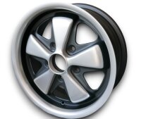 5 Speichen Style Felgen Deep Six eloxierter Look für...