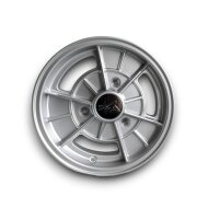 A110 Style Leichtmetallfelgen silber für Renault R4 5x13 ET 24