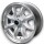 Minilite Style Leichtmetallfelgen silber für Renault R6 5