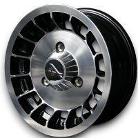 Alpine  Style Leichtmetallfelgen schwarz für Renault...