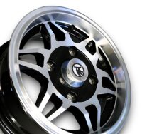 Jupiter Style Leichtmetallfelgen schwarz für Skoda 110 5