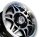 Jupiter Style Leichtmetallfelge schwarz für Skoda 1100 MB 5,5x13 ET 23