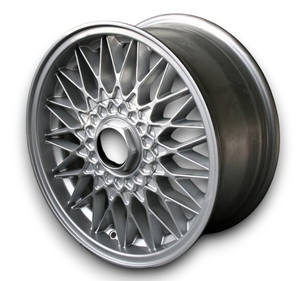 X Spoke Style Leichtmetallfelgen silber für VW Golf  I 7x15 ET 24