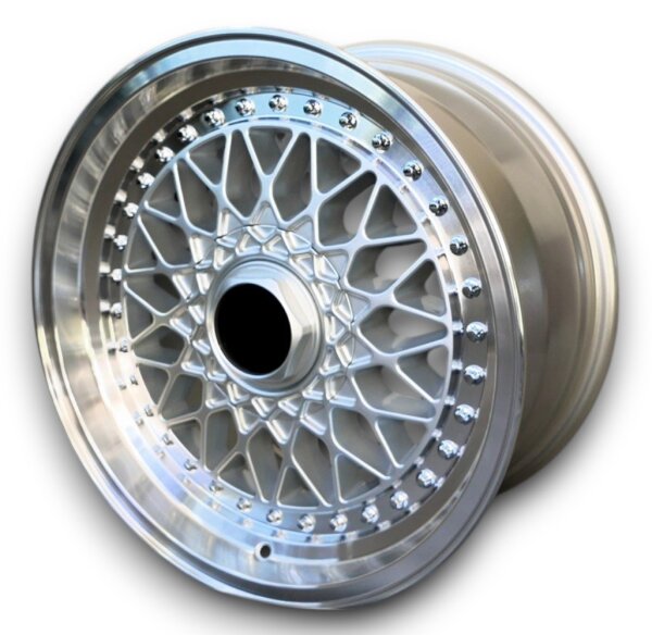Super RS Style Leichtmetallfelgen silber für VW Golf  II 8x16 ET 20