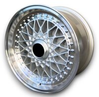 Super RS Style Leichtmetallfelgen silber für VW Golf  II 8x16 ET 20
