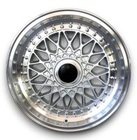 Super RS Style Leichtmetallfelgen silber für VW Golf  II 8x16 ET 20