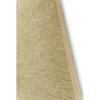 Teppichsatz Gummi Absatz für Mercedes SL R107 Rechtslenker RHD beige (Velours)