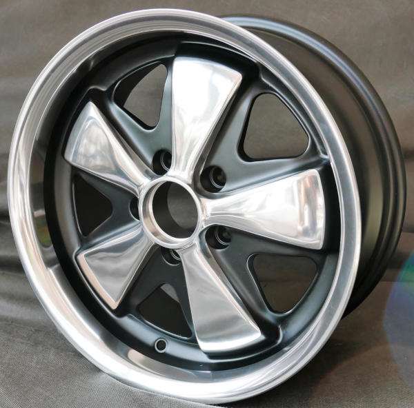 5 Speichen schwarz Leichtmetallfelgen für VW T3 2WD 7x16 ET 23,3