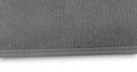 Teppichsatz Gummi Absatz für Mercedes SL R107 Rechtslenker RHD  grau